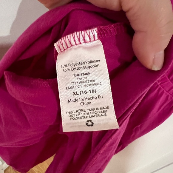 Tiered Pink Dress- Time and Tru- Size XL - Picture 6 of 6